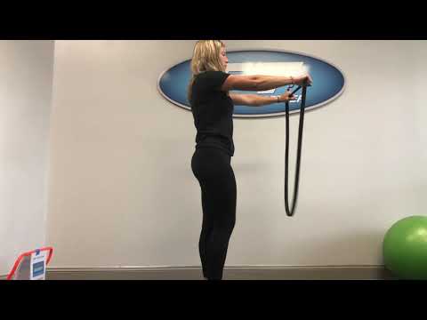 Resistance Band Upper Body Warmup