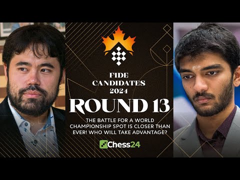 FIDE Candidates 2024 Rd 13 | Hikaru, Gukesh or Ian? Who'll Survive The Pressure On Penultimate Day?