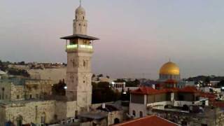 preview picture of video 'Jerusalem Azan: oproep tot gebed'