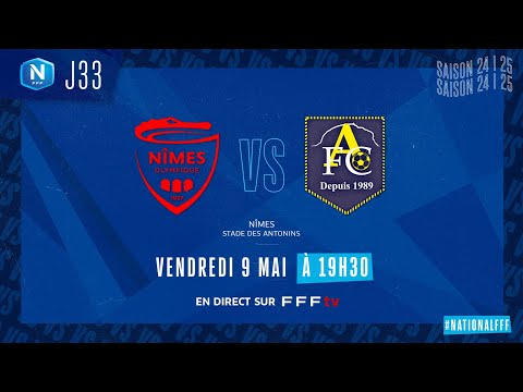 J33 I Nîmes Olympique  – Aubagne FC (2-4), le résumé I National FFF 2024-2025