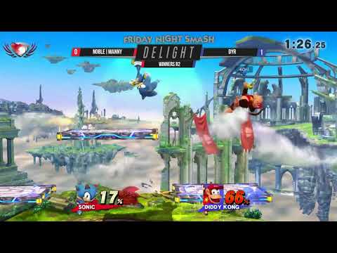 FNSD #58: Noble|Manny (Sonic) vs Dyr (Diddy)
