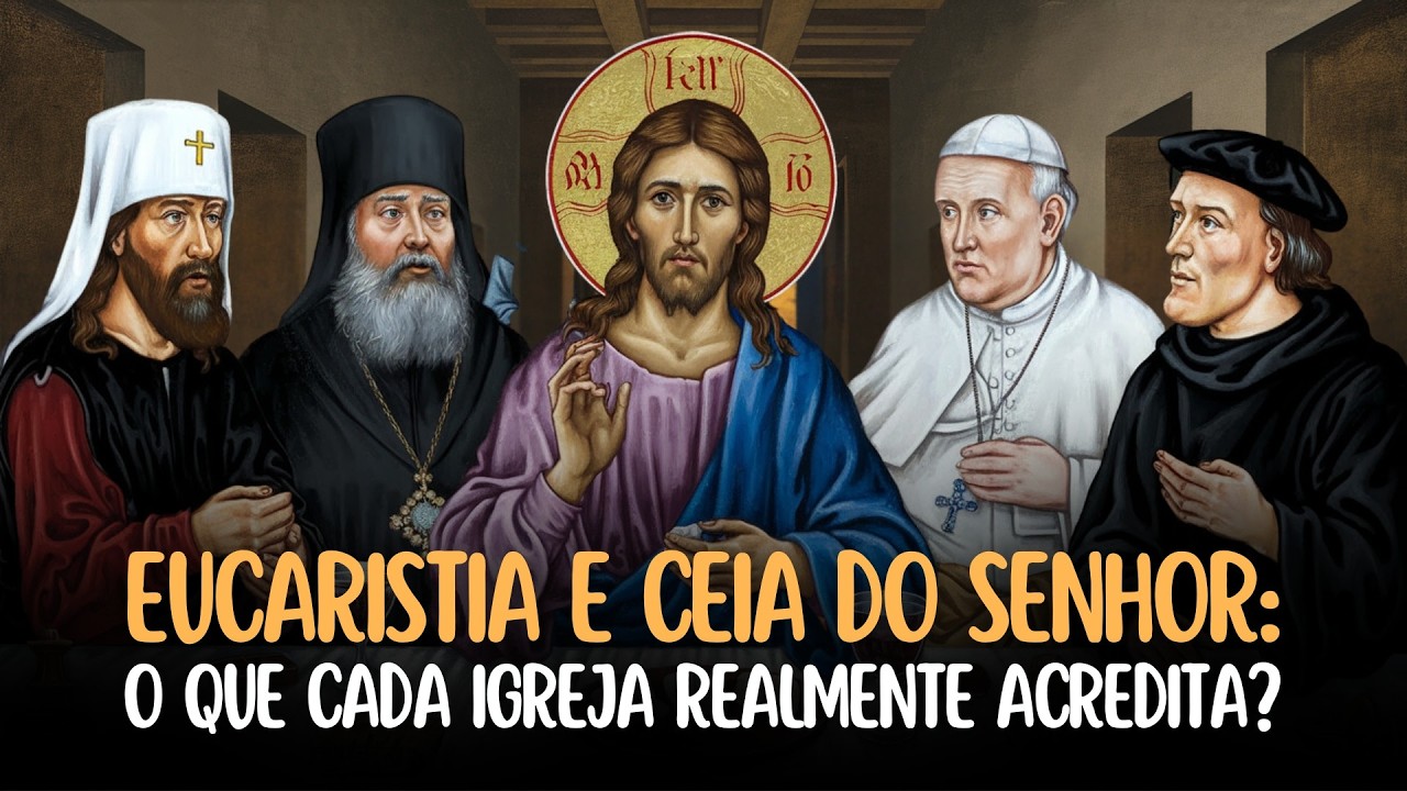 O Que Acontece na EUCARISTIA segundo os Católicos, Ortodoxos e Protestantes?