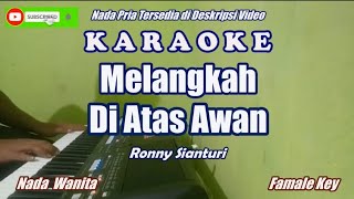 Download lagu Rony Sianturi||Melangkah Di Atas Awan - Karaoke Nada Wanita mp3