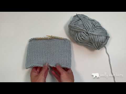 How to Knit a Double Brim