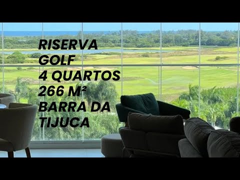 Apartamento de Luxo com Vista Espetacular na Barra da Tijuca, 4 Quartos, 266 m², Riserva Golf