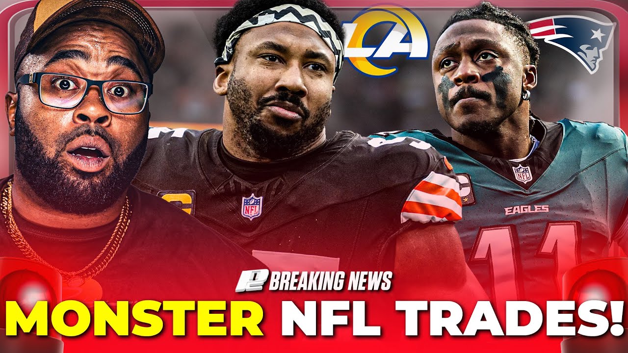 Browns, Rams Agree to BLOCKBUSTER Trade Involving Myles Garrett | PC Breaking
