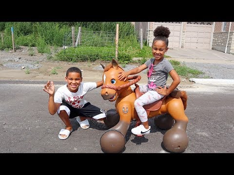 Interactive Ride-On Pony