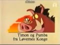 Timon And Pumbaa Intro Song Danish