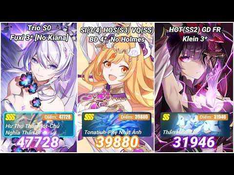 MA EX: SSS Husk Mysticism (47728); SSS Tonatiuh (39880); Heimdall (31946) | Honkai 6.5 Week 3