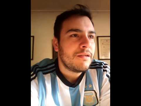 Agradecimiento a la Selección Argentina.