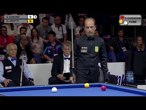 Daniel Sanchez vs Marco Zanetti - Billiard 3 Cushion World Games 2017 Final 3