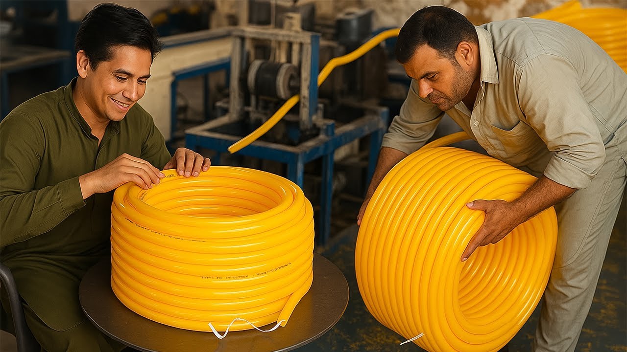 Process of Mass Producing High Quality PVC Garden Pipes |  How Garden Pipes Are Made | Pipe Factory