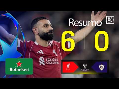 Liverpool 6-0 Qarabag (UCL 2025/26)