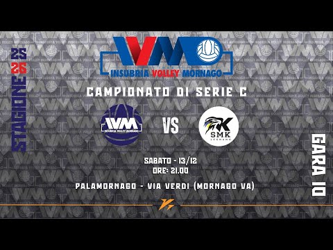 Volley Serie C Maschile: GALSTAFF INSUBRIA MORNAGO Vs. AZIMUT SMK LEGNANO