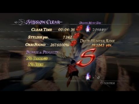 Devil May Cry 4 SE DMD(Dante) Mission 18 S Rank Clear
