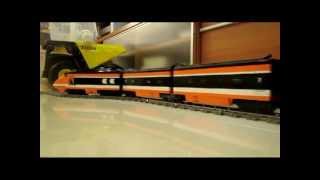 preview picture of video 'LEGO 10219 Maersk Train and 10233 Horizon Express'