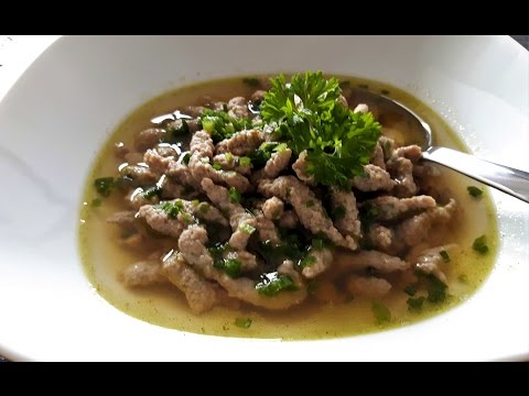 Frische Leberspätzle als Suppeneinlage - Mein Rezept!