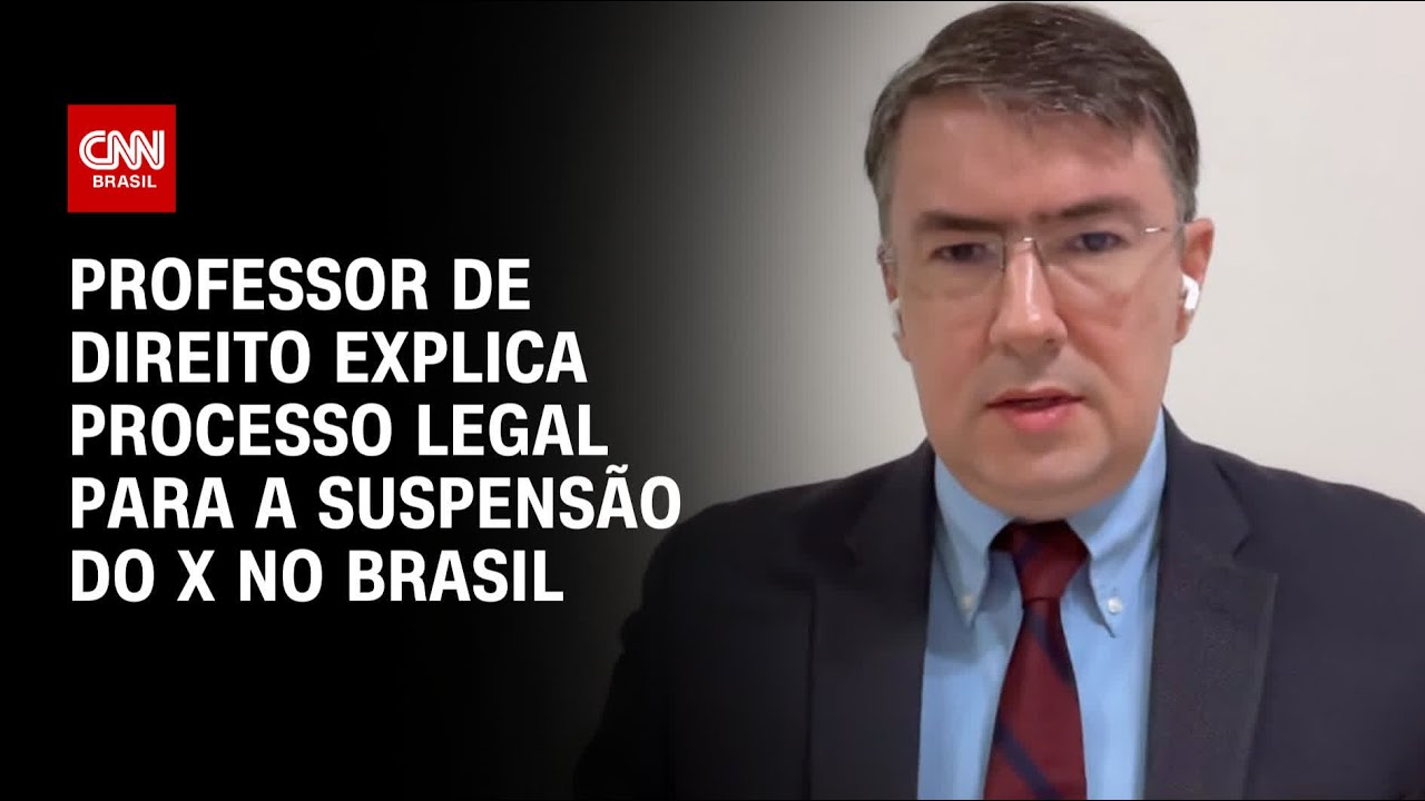 Professor de Direito explica processo legal para a suspensão do X no Brasil | WW