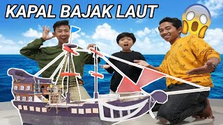 Download lagu MAKE THE SMALLEST PIRATE SHIP THAT CAN SAIL 😱 | MINIATURE CARDBOARD CREATIONS! | Mikael TubeHD mp3
