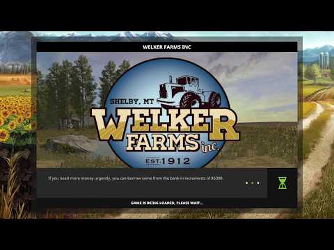 Farming Simulator 17  Welker Farms  Episode 1  FIRST LOOK  Gold Nuggets!  PS4