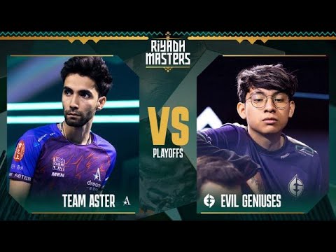 Team Aster vs. Evil Geniuses // Riyadh Masters 2023 – Day 8 – Playoffs
