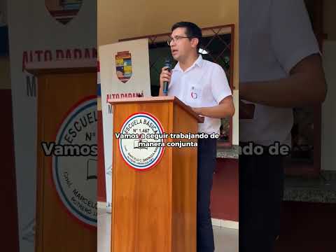 Inauguramos una cocina comedor en la Escuela Cnel. M. César Barboza de Dr. Juan León Mallorquín.