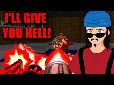 Hell Crusher 🎮 Let's Play 🎮 - No Kill Like Overkill! Insanely Fast Cyberdemon Death?