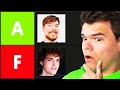 I Ranked EVERY Youtuber! (Tier List)