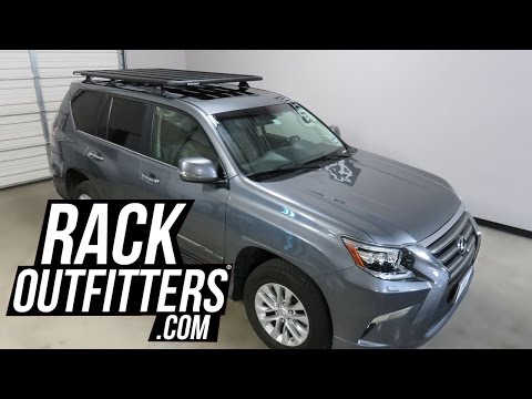 Lexus GX with Rhino Rack Pioneer Platform Roof Rack by Rack Outfitters