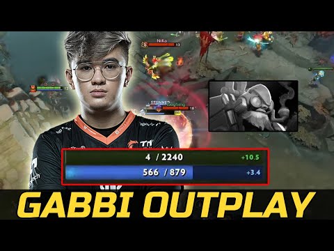 GABBI LOW HP OUTPLAY - AGGRESSIVE PLAYS VS TINKER COUNTER DOTA 2