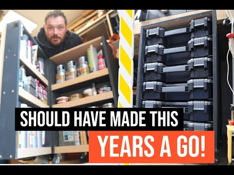 Small Parts Organisers/Boxes Storage Unit