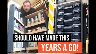 Small Parts Organisers/Boxes Storage Unit