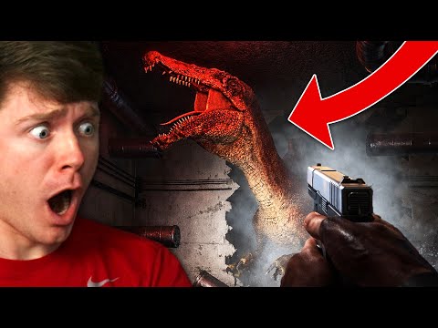 ESCAPING the GIANT SPINOSAURUS and OTHER DINOSAURS! - Rip Current Finale