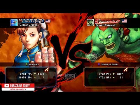 "Best Bout Replays" USF4 - JeffDaChef9792 vs Satosh1Nakamoto