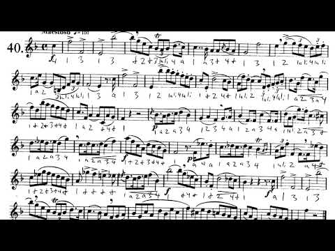 [Counting] Texas All-State Trumpet Etude 1