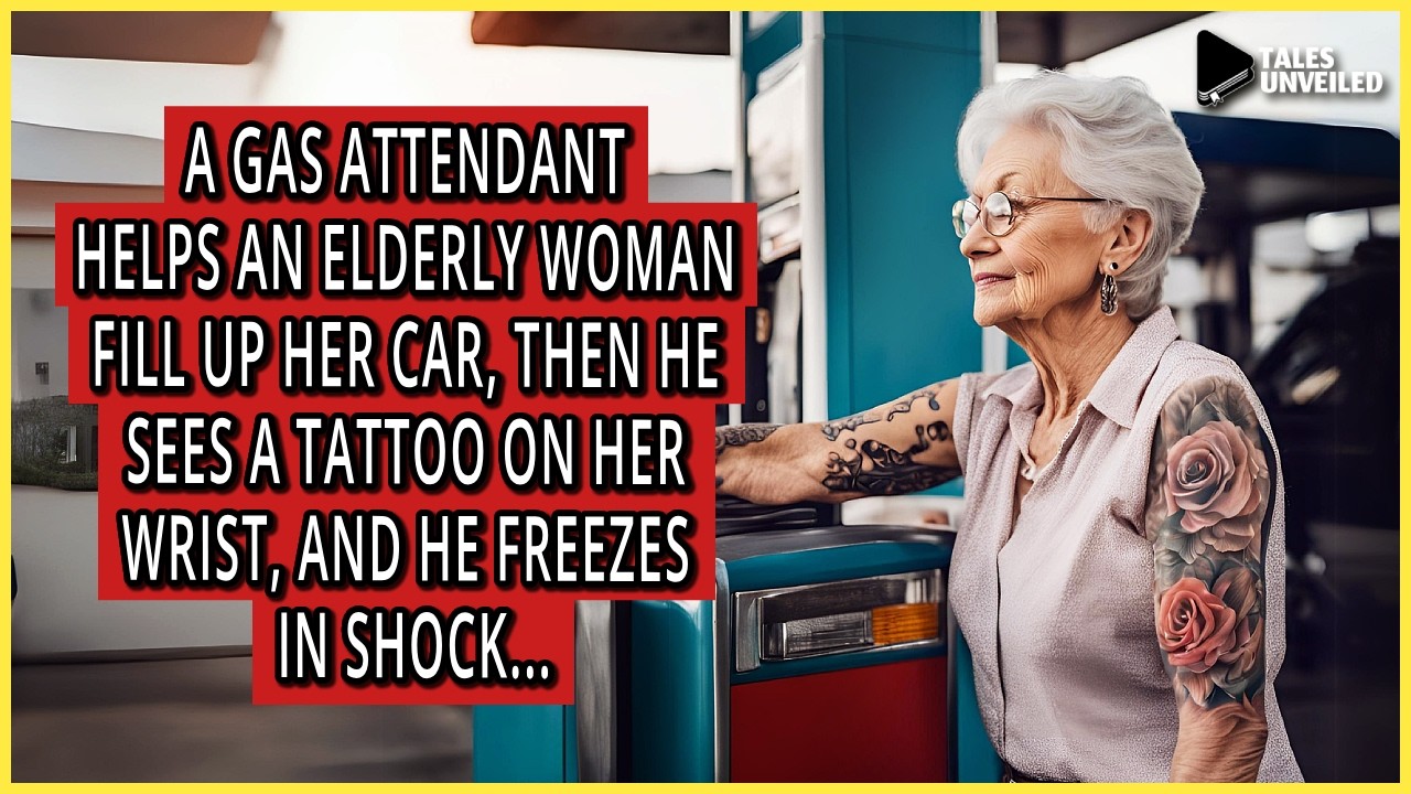A Gas Attendant Helps an Old Woman Fill Up Her Car. Then He Sees a Tattoo on Her Wrist and Freezes.