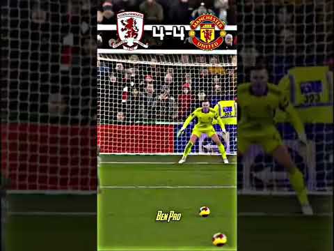 Manchester United vs Middlesbrough penalty shootout 