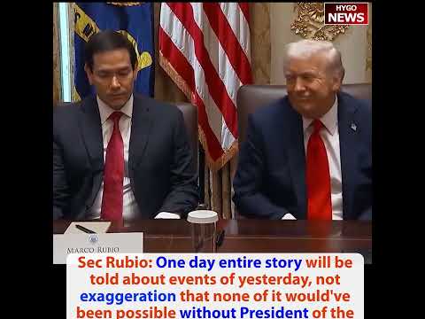 Trump proclaims Oct 13 as COLUMBUS DAY! Rubio: One day entire story will be told; Rollins: $50B