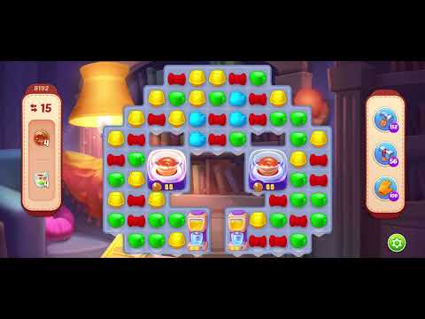 Homescapes Level 8192 夢幻家園 第8192 關（簽到30天送道具60分鐘）