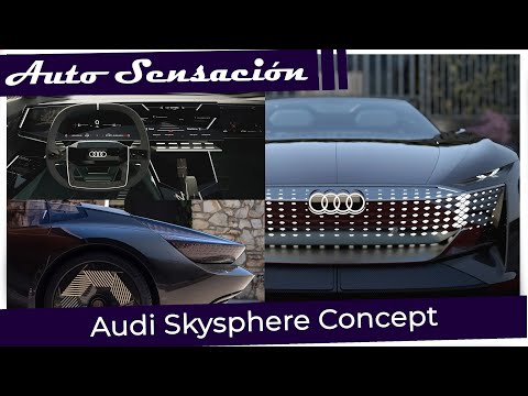 audi skysphere studio 2022 : el concept car con más belleza de 2021.