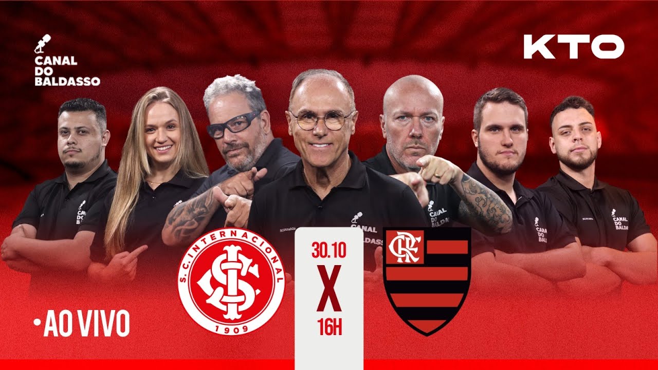 (AO VIVO) SUPER JORNADA KTO: INTERNACIONAL X FLAMENGO | CAMPEONATO BRASILEIRO | #212