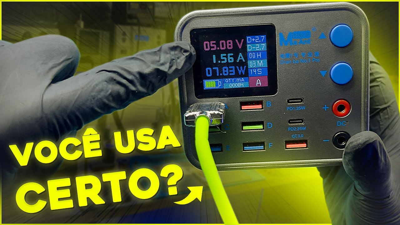 Como Usar o USB Charger do Jeito Certo no Conserto de Celular! (Passo a Passo)