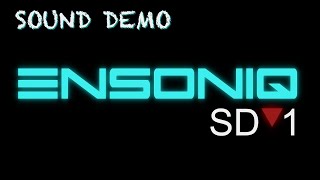 Video thumbnail for ENSONIQ SD-1 Synthesizer 1990 (No Talking) DEMO by Eaglechild