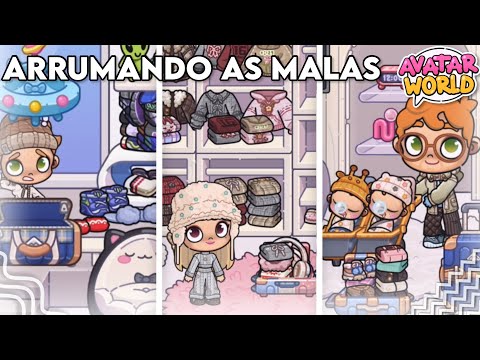 Packing my bags for a trip routine 🚘🏔️ (Avatar World)