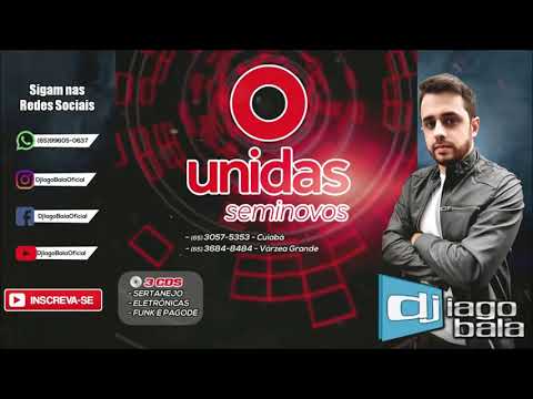CDs UNIDAS SEMINOVOS CUIABÁ E VÁRZEA GRANDE-MT - DJ IAGO BALA (3 CDs)