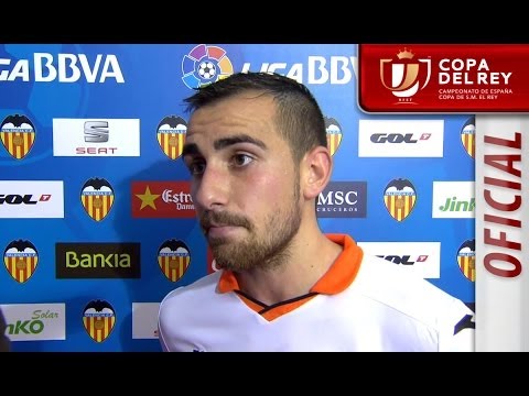 Entrevista a Alcácer tras el Valencia CF (1-0) Gimnàstic de Tarragona - HD