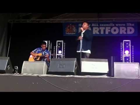 Joseph Apostol - Saving all my love for you @ the Dartford 2013 Festival