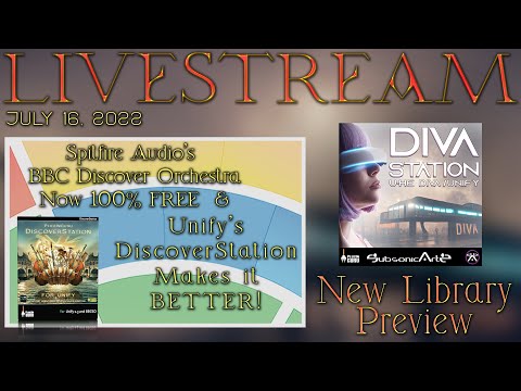 LIVESTREAM #398- 7/16 - New Libraries Coming Soon + DiscoverStation Play Time!