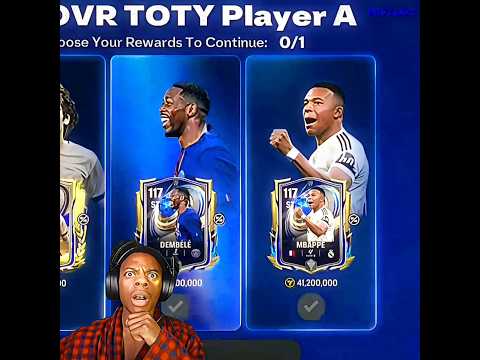 How to get 117 toty 💎🤔 #eafcmobile #fifamobile #fifa #eafc