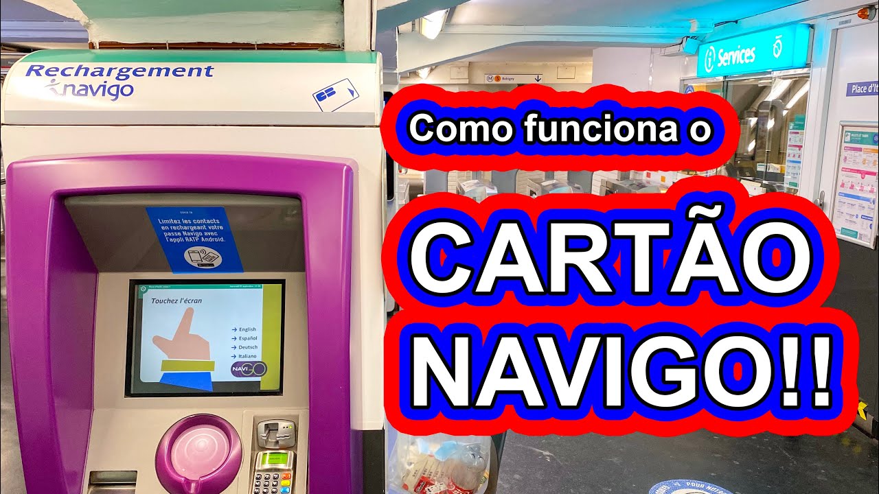 CARTÃO NAVIGO - COMO FAZER O SEU!